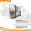 Exhaust Adapter Connector 3.5" OD to 5" OD, Exhaust Pipe Reducer 3.5" OD to 5 OD
