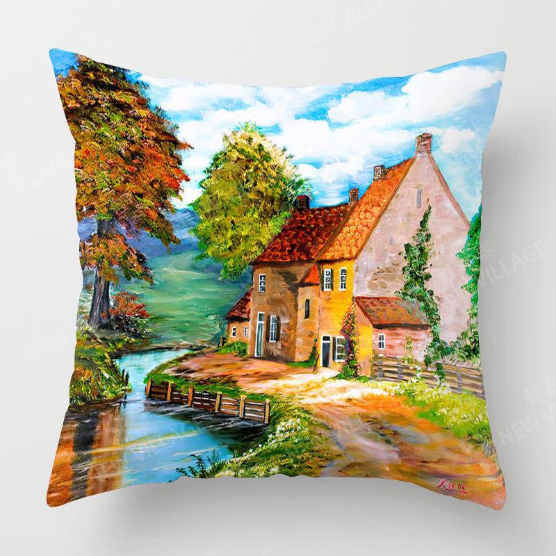 Home Living Room Decoration Cushion Covers Short Plush Throw Pillow Cover45*45 Pillowcase 40X40Cm 50X50 45X45