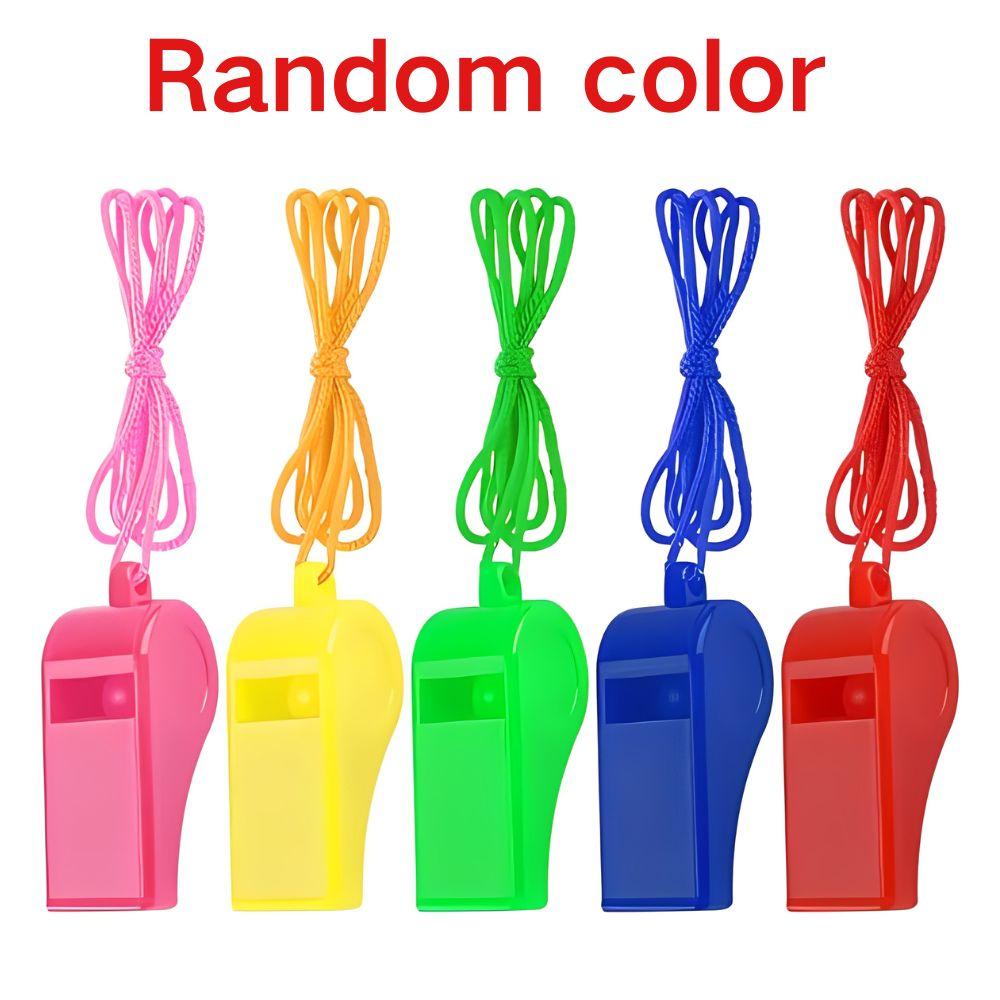5/16pcs 5cm Plastic Whistles, Random Color HighPitch Durable Referee Sports Whistles for Game Coaching, PE Class YMY