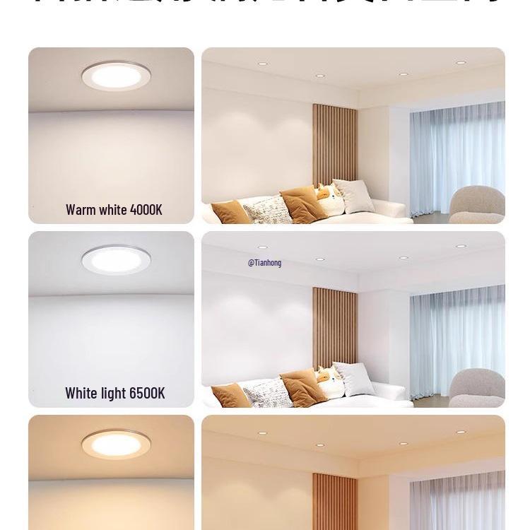 Foshan Modern Minimalistische Aluminium Einbau-Deckenleuchte für Wohnzimmer