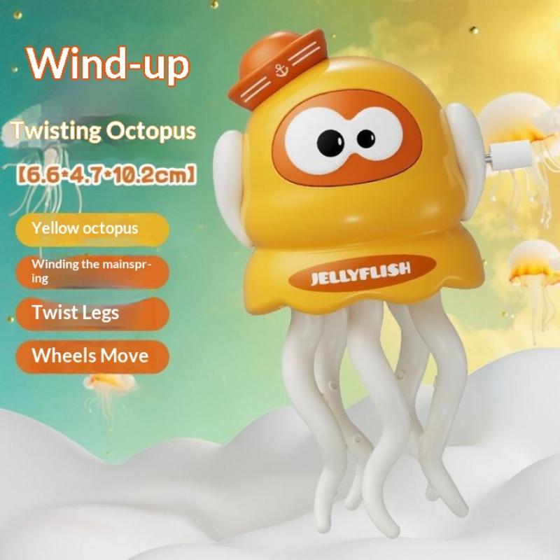 

Dancing Jelly Fish Toy Smart Tentacle Explorer With Led Lights Music Automatic Obstacle Sensor Toy Clockwork octopus