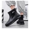  Waterproof Short Ankle Rain Boots Non-slip Rubber Casual Rain Shoes