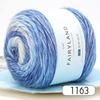 Cake Wool Segment Dyeing Gradual Change Baby Children'S Wool Cotton Thread Rainbow Thread Handwoven Shawl Scarf Sweater Special