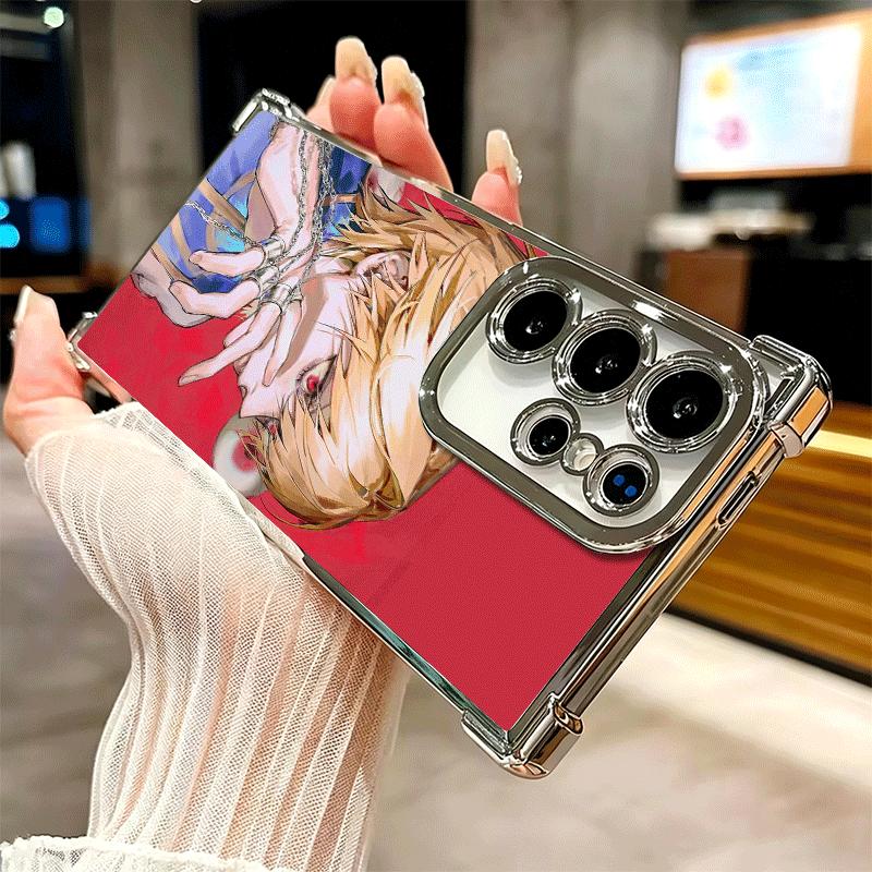 Hunter X-Hunters Kurapika Soft Phone Case For Samsung Galaxy S26 Ultra S25 Edge S24 FE S23 Plus S22 S21 + S20 Plating Anti-Fall