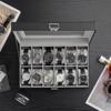 ProCase Watch Box for 12 Slots Watch Watch Storage Watch Holder Organizer for Watch Display Case with Glass Lid Men, Men's Case, Men,