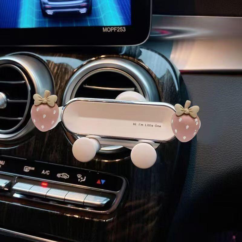 Car Phone Navigation Holder, Car Mount, Cartoon Car Air Vent Phone Navigation Fixed Support Stand