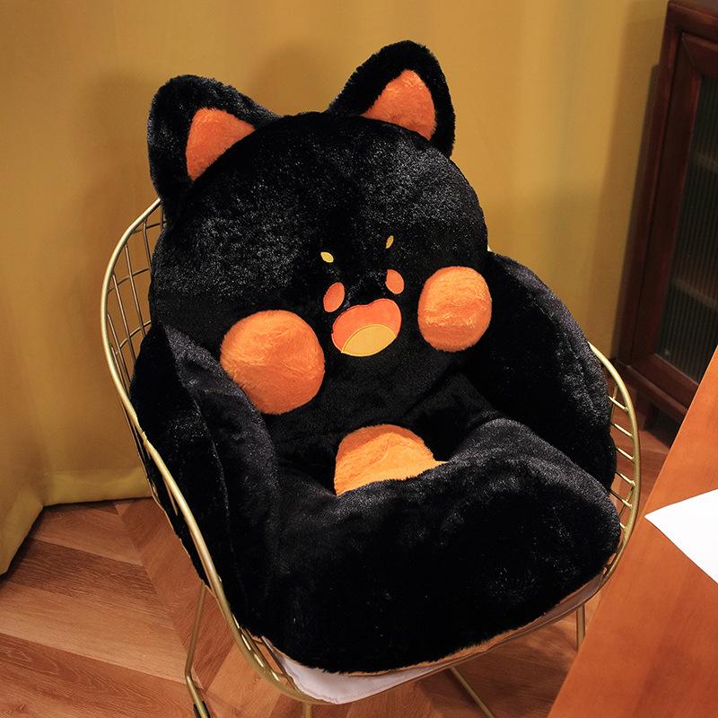 Cat Pillow Animal Seat Cushion Stuffed Plush Sofa Indoor Floor Home Chair Decor Winter Children Girls Birthday Gift