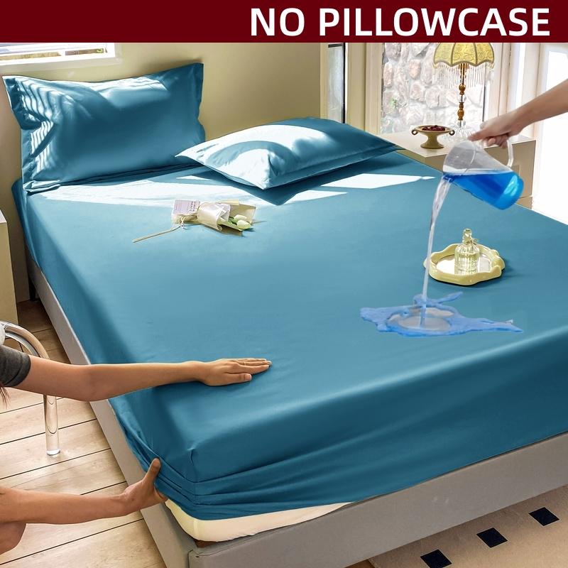 Nepromokavý chránič matrace Pevné Elastické Napínací Prostěradlo Prostěradlo Pro Jednolůžko Pár Dvojlůžko King Queen Twin Velikost