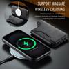 MAGKING K3 Series For iPhone 16 Case Compatible with MagSafe Wallet PC+TPU+PU Phone Cover