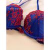 Sutien Push-Up cu Balene, Stil Francez, din Dantelă, pentru Femei