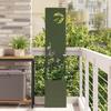 Garden Privacy Screen Canvas Olive Green 32 X 150 Cm