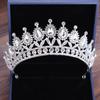 Hochzeitsschmuck-Sets Diademe und Kronen für die Braut Prinzessin Kopfbedeckung Ohrring Halskette Schmuck-Set Großhandel Braut Kopfschmuck