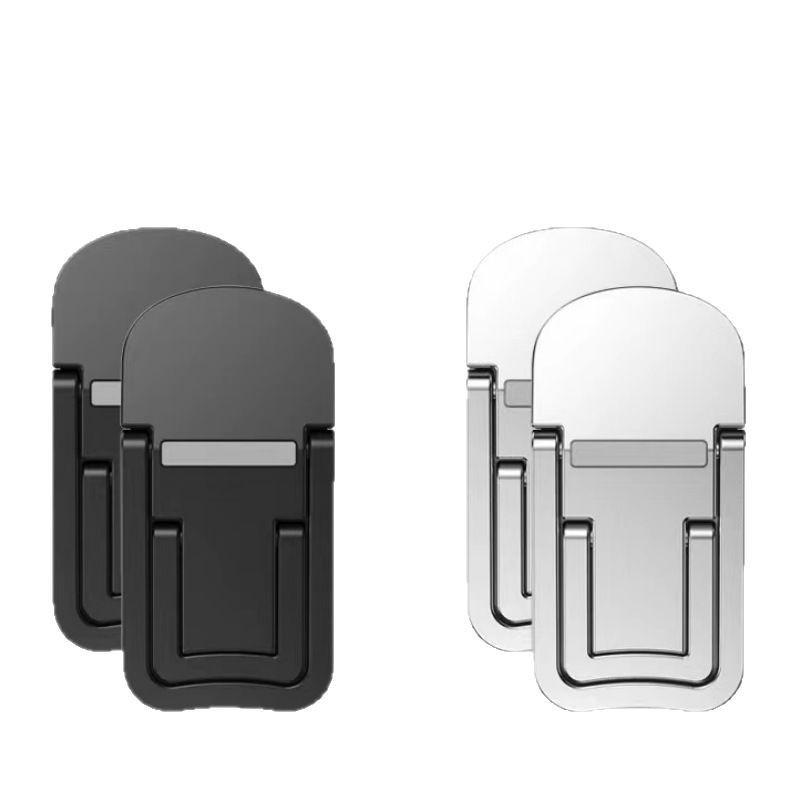 Suport portabil invizibil pentru laptop: Mini Înălțător de Birou Pliabil din Plastic și Tavă pentru Tastatură