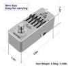 OSE Rowin Guitar Equalizer Graphic True Bypass Pedal, 5-Band Equalizer, LEF-317A (Item)