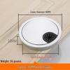 Round Plastic Cable Grommet Hole Cover for Office Desk - Sizes 50/60/65/80 Mm