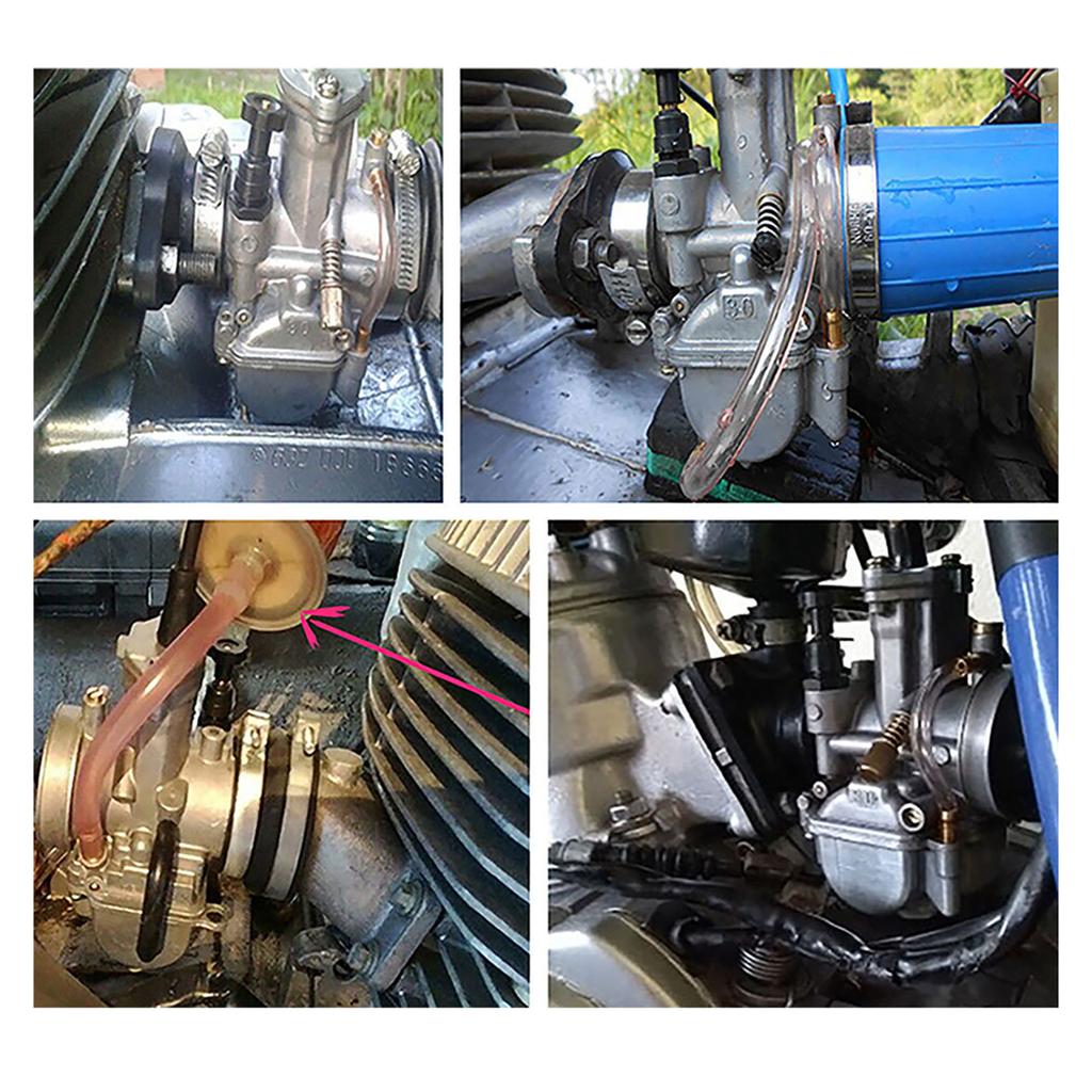 Upgraded Motorcycle Carburetor Kits Metal Rubber Carburetor Motorcycle Modification Part Better Engine Efficiency