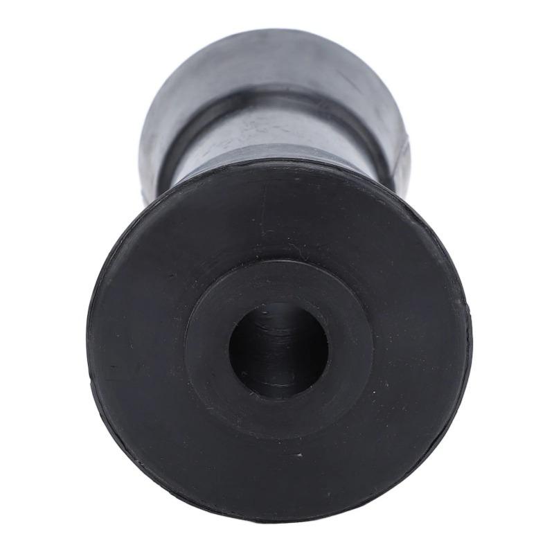 1pc Boat Trailer Keel Roller Boat Trailer Roller 6 Inch Marine Keel Roller Heavy Duty PU Black for Boat Trailer Roller