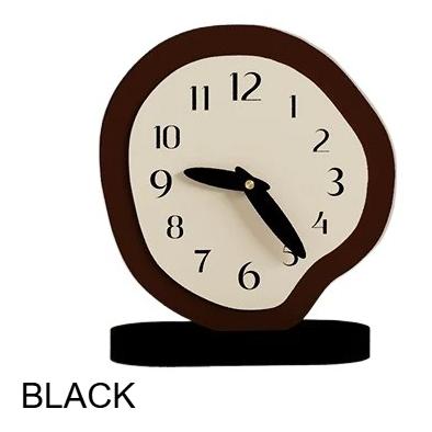 Desktop Clock Cream Style Table Silent Clock Ornament Living Room Decorations Desk Clock Modern Design Home Counter Tops Decor