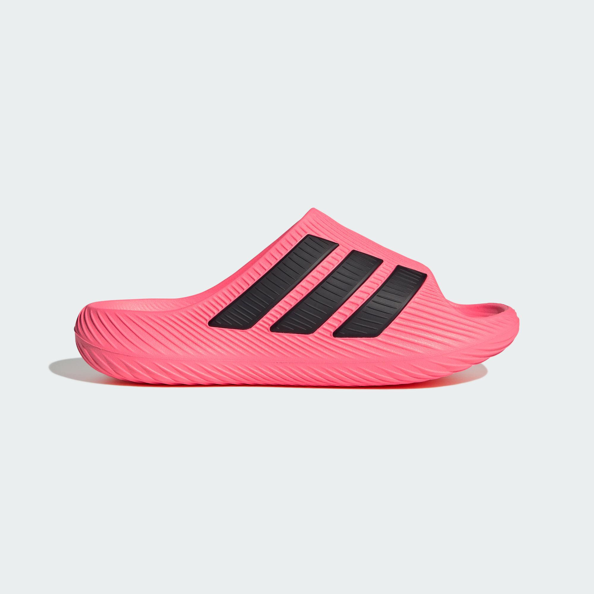 Adidas Purechill Slide Slippers Unisex Peach Pink Black 39