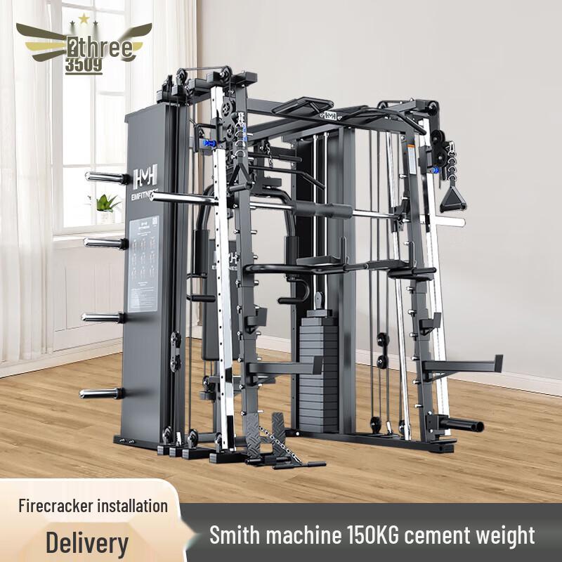 3509 Smith Machine Gantry Rack Integrated Home Gym