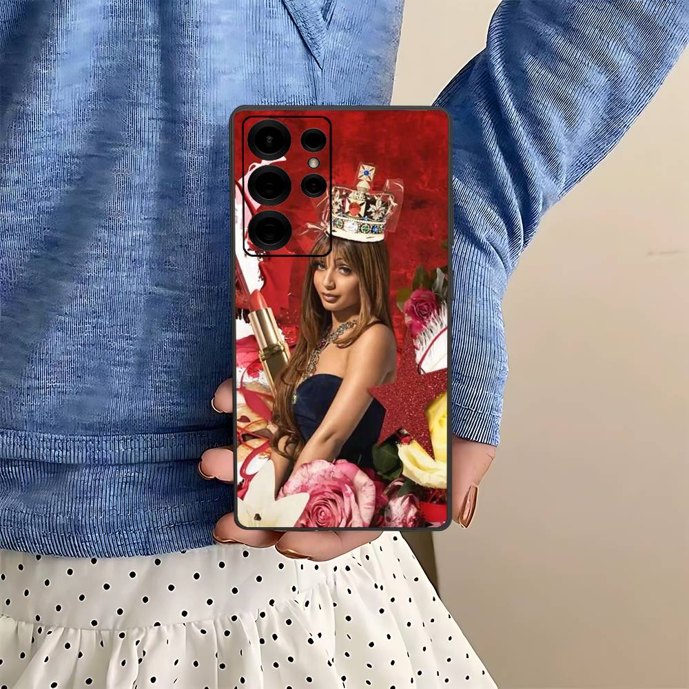 

Singer P-Pinkpantheress Phone Case For Samsung S 24 Fe 25 Ultra Plus 20 Lite 21 30 22 23 24 22 Ultra 5G Fundas Samsung S21Ultra
