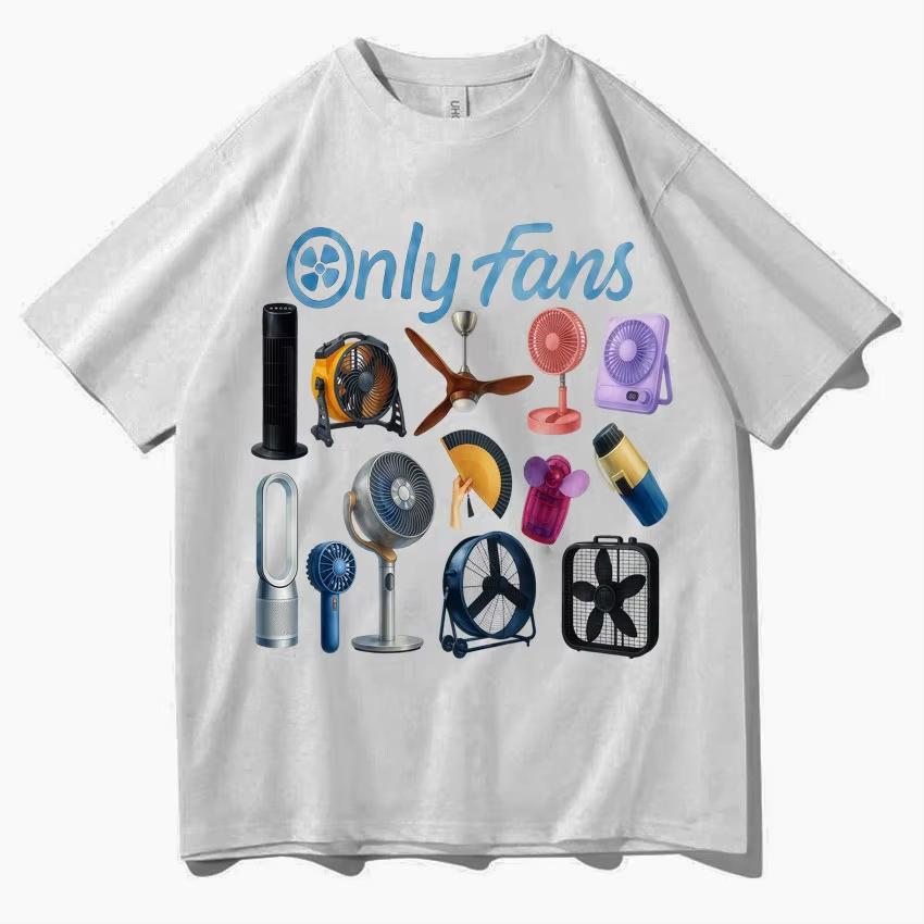 Funny OnlyFans Meme T Shirt Unisex Women Trendy Clothing Teenagers High Street Short Sleeve Tshirts Gothic Crewneck Cotton Tshirt