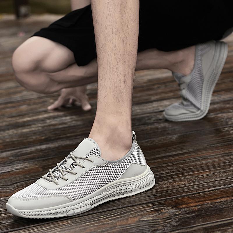 Fashion Men Breathable Mesh Casual Driving Male Shoes All-match Men's Flats Comfortable Sneakers for Men New Soft Lightweight Sneakers