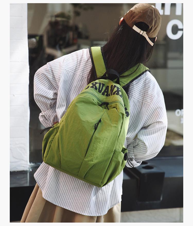 Lekki Wodoodporny Plecak na Dwa Ramiona dla Studentów i do Aktywności na Świeżym Powietrzu