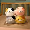 Fat Cats Plush Toy Stuffed Animal Soft Hug Pillow Plushies Cat Doll Room Decor Gift For Child Girl Washable
