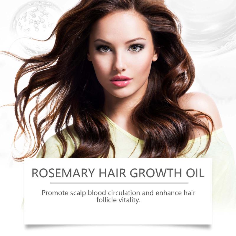 1 Stück Natürliches Haarwachstumsöl Rosmarin Anti Haarausfall Nachwachsen Feuchtigkeitsspendend Reparatur Anti Haarausfall Schnelles Haarwachstum Serumöl