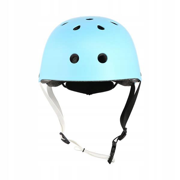 Niebieski Kask Na Rower Ochronny Mocna Skorupa Wentylowany Rozmiar L 58-61
