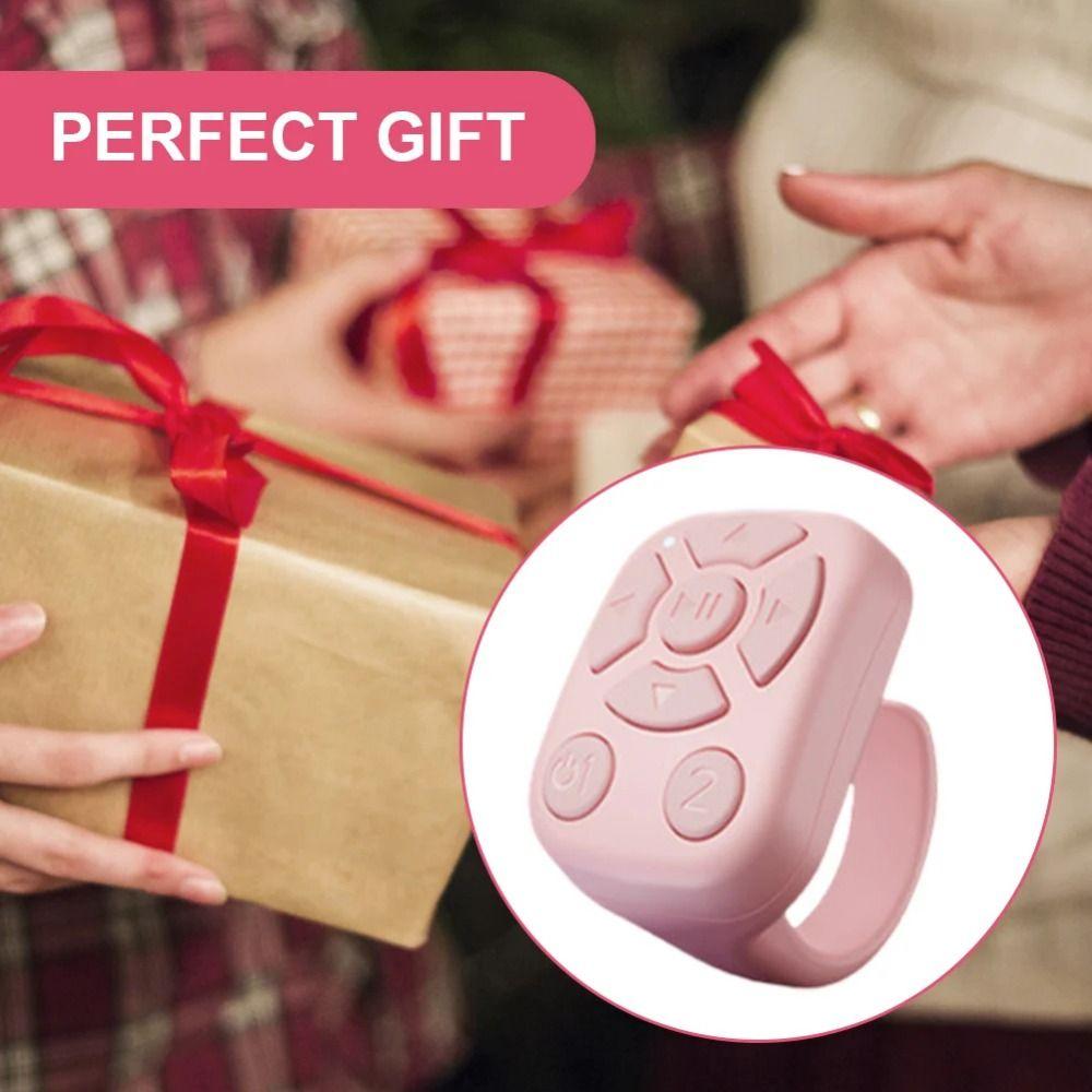 Portable Auto Clicker Remote Controller Stable Signal Transmission Smart Scrolling Ring  Photos