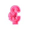 Bowknot Baking Molds Bow Number Silicone Mould Handmade Epoxy Resin Casting Molds DIY Cake Chocolate Decorating Tool