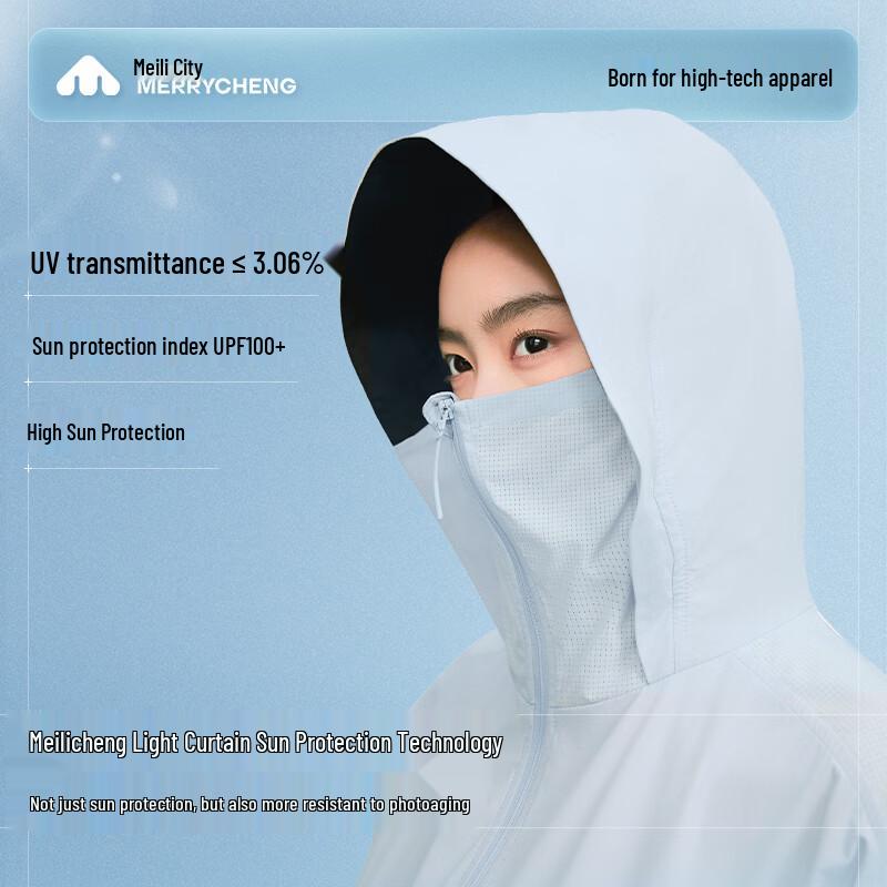Meilicheng Women's Hooded Sun Protection Jacket