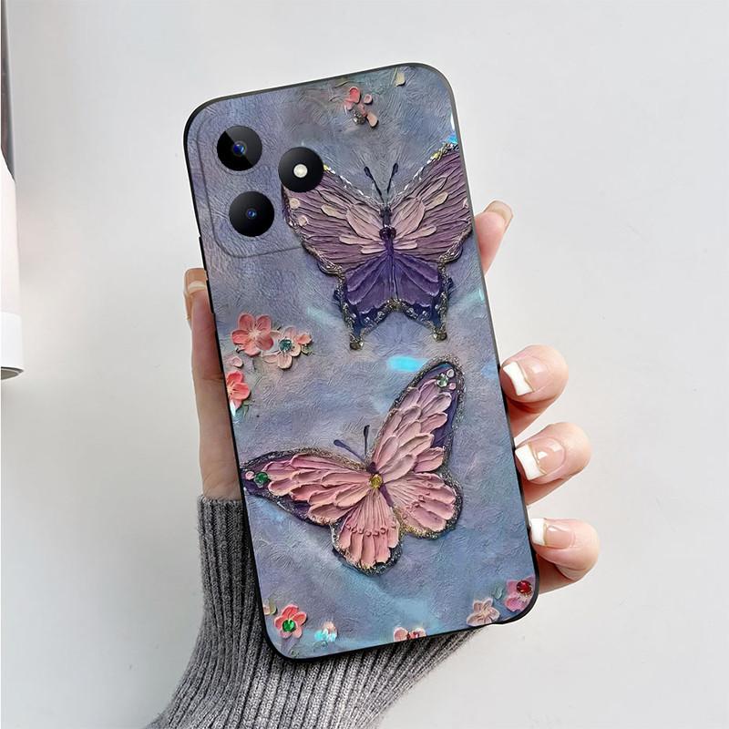 For Realme Note 50 Case Soft TPU Silicone Back Cover For Realme Note 50 Phone Cases Realme Note50 6.74" Protective Fashion Coque