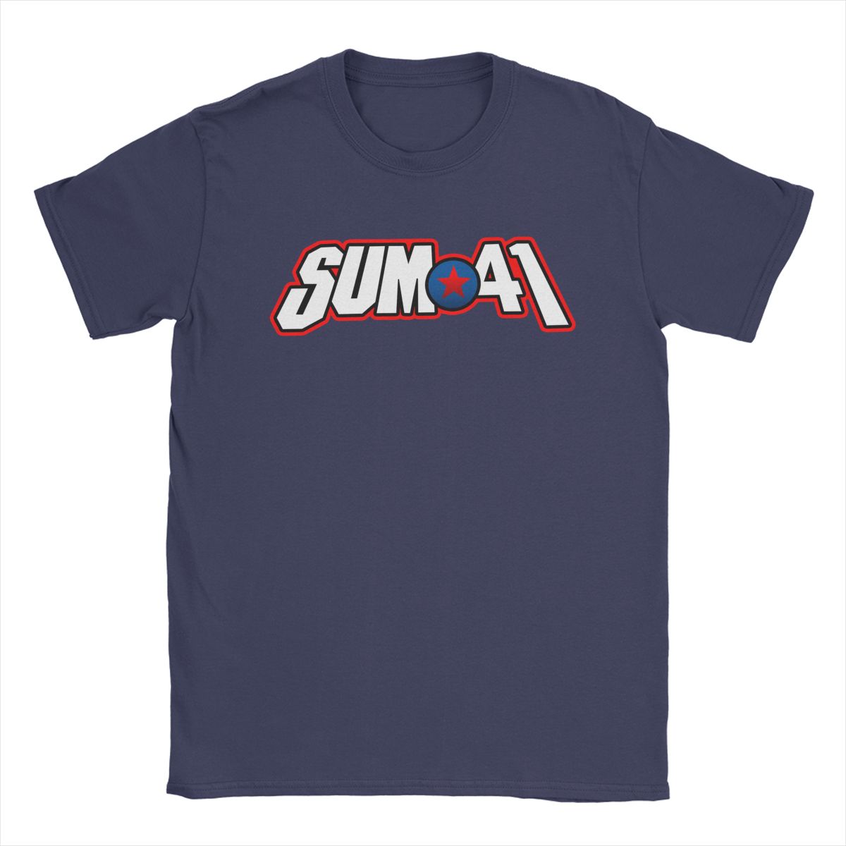 

Мужские футболки группы Sum 41, футболки SUM41 Punk Amazing Tees, футболка с коротким рукавом и круглым вырезом, 100% хлопок, одежда для подарка на день рождения XXXL