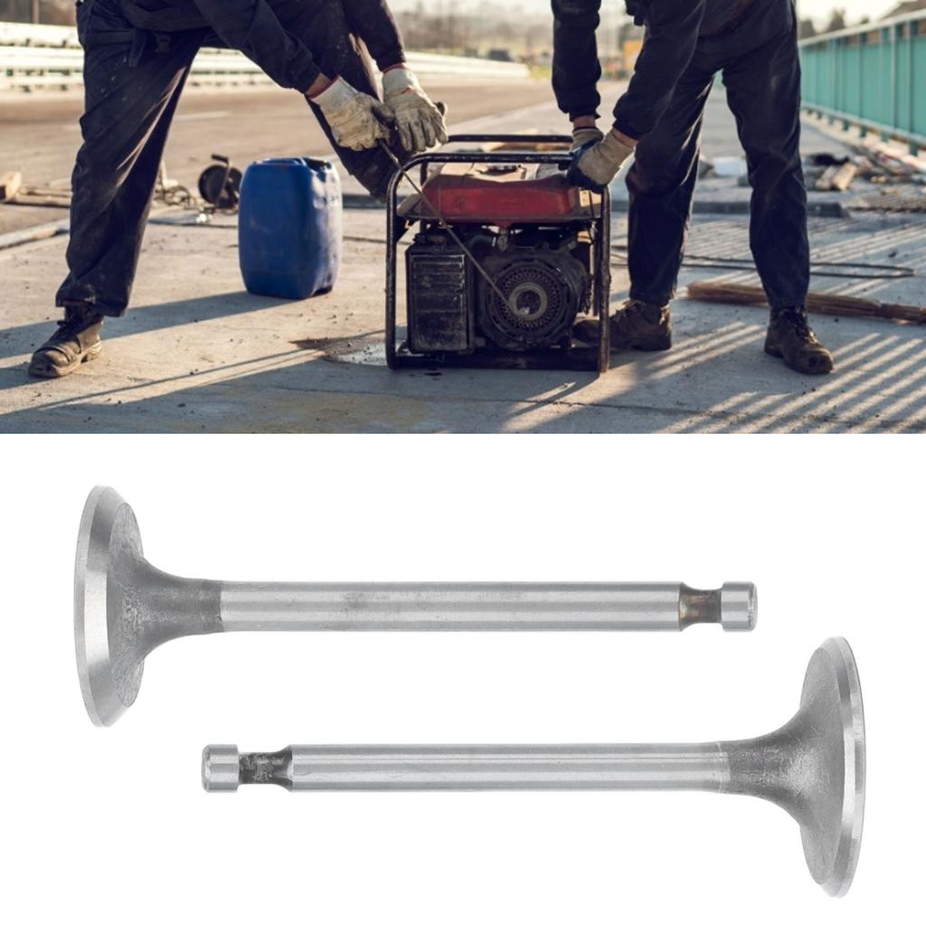 2PCS Intake Exhaust Valve Assembly for CFMOTO CF188 CF500 ATV 500CC 2.5‑3.5KW Gasoline Engine Parts
