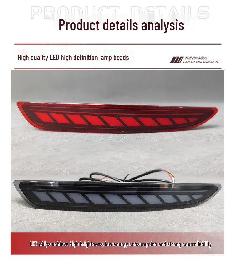 Retrofit LED Sequential Turn & Brake Lights for 2020-2025 Mazda 3 Axela Rear Bumper