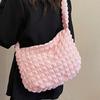 Cute Cloud Puff Bag 2025 New Bubble Bag Commuter Large Capacity Girl Korean Version Folded Shoulder Underarm Bag