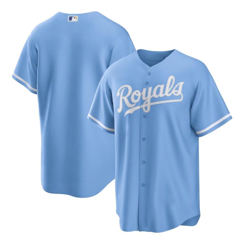 MLB Kansas City Royals Baseball Jersey Custom Number 7 Or 16 Embroidered Sportswear Men Women Fall