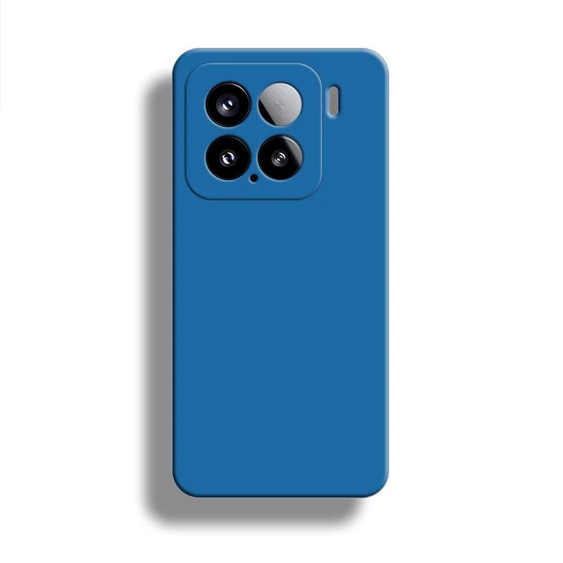 For Xiaomi 15 5G Phone Case Xiomi MI 13 13T 14 14t 15 Pro Cover Liquid Silicone Rubber Shockproof Bumper TPU Cases