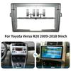 9 Inch 2DIN Car Fascia Frame for Toyota Verso R20 2009-2018 Dashboard Modification Navigation Panel Trim Bezel
