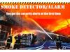 9V Wireless Smoke Detector for Home or Commercial Use