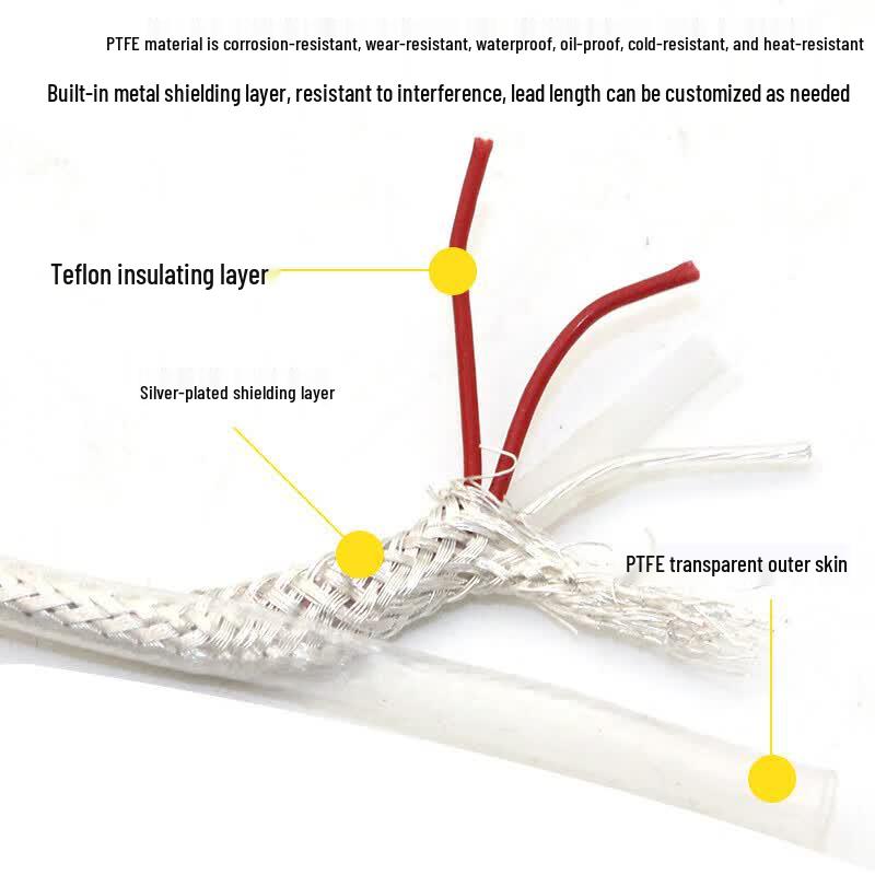 PT100 Probe Temperature Sensor (5-Pack)