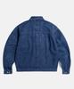 Espionage (Jpn Fabric)Type 1 Kaihara Denim Trucker Jacket Mid Indigo