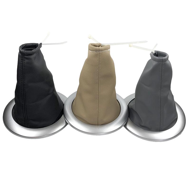 Schwarz Grau Beige Für Renault Megane 2 MK2 II Sport Tourer II 2002-2009 Auto Schaltknauf Gamasche Boot Abdeckung Hebel Shifter Fall