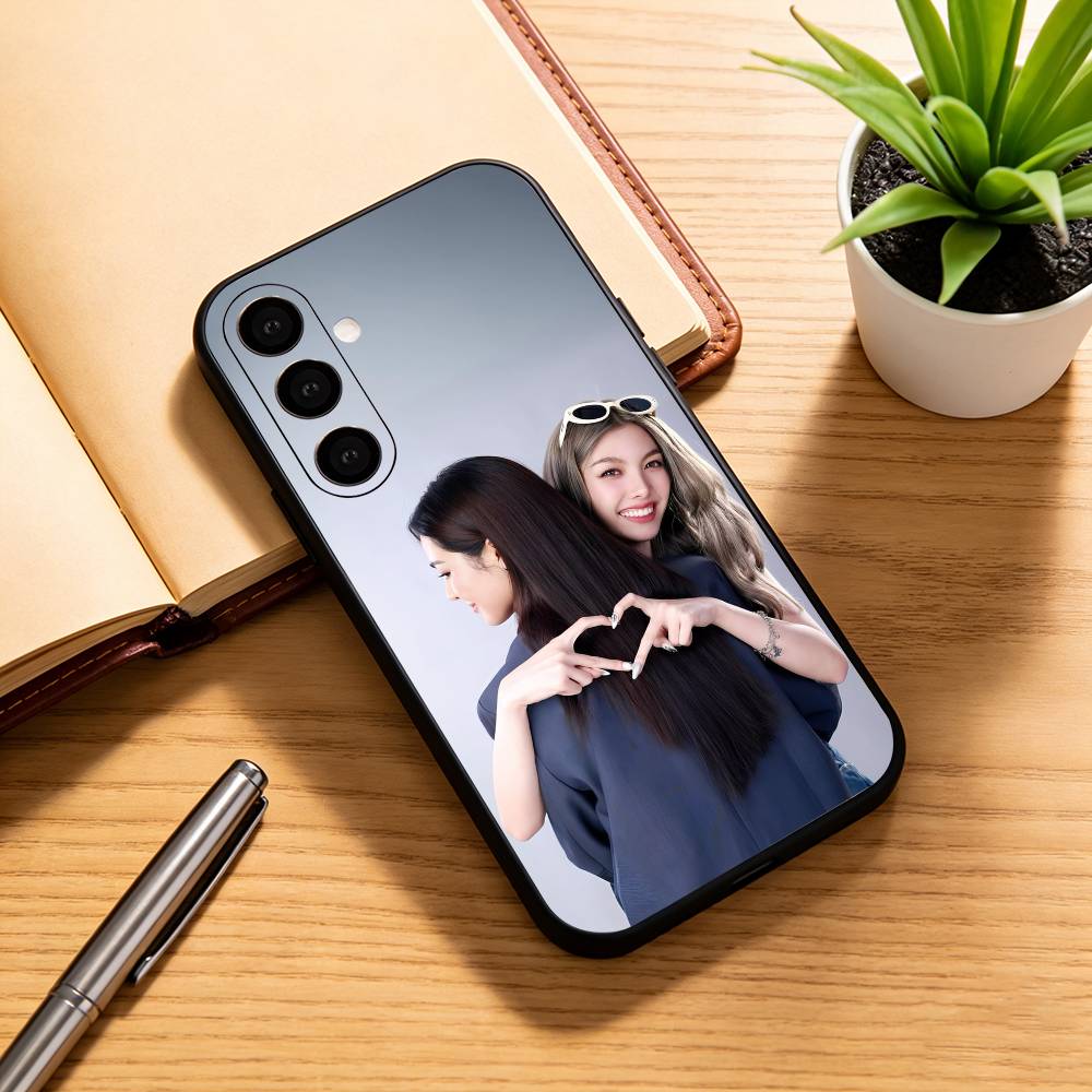 

L-Lingling Kwong Actress Phone Case For Samsung Galaxy A73,A72,A71,A70,A53,A52,A51,Soft Silicone Black Cover Samsung a30 a20