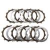 Complete Clutch Disc Kit Friction & Steel Plates For Yamaha XJ600 XS500 FZ600 YX600 Radian Vintage 4H7‑16321‑02 371‑16325‑00