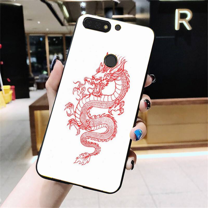 FHNBLJ Japanese DRAGON TATTOO Phone Case For Huawei Honor 7A 8X 9 10 20lite 10i 20i 7C 8C 5A 8A Honor Play 9X pro Mate 20 lite
