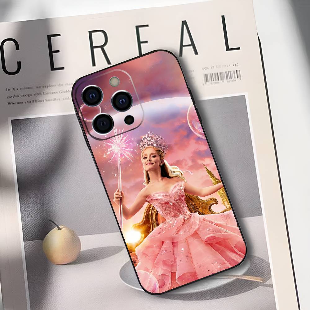 

Movie W-Wick-ed Phone Case For iPhone 17,16,15,14,13,12,11 Plus,Pro Max,XS,Soft Silicone Black Cover iPhone17promax